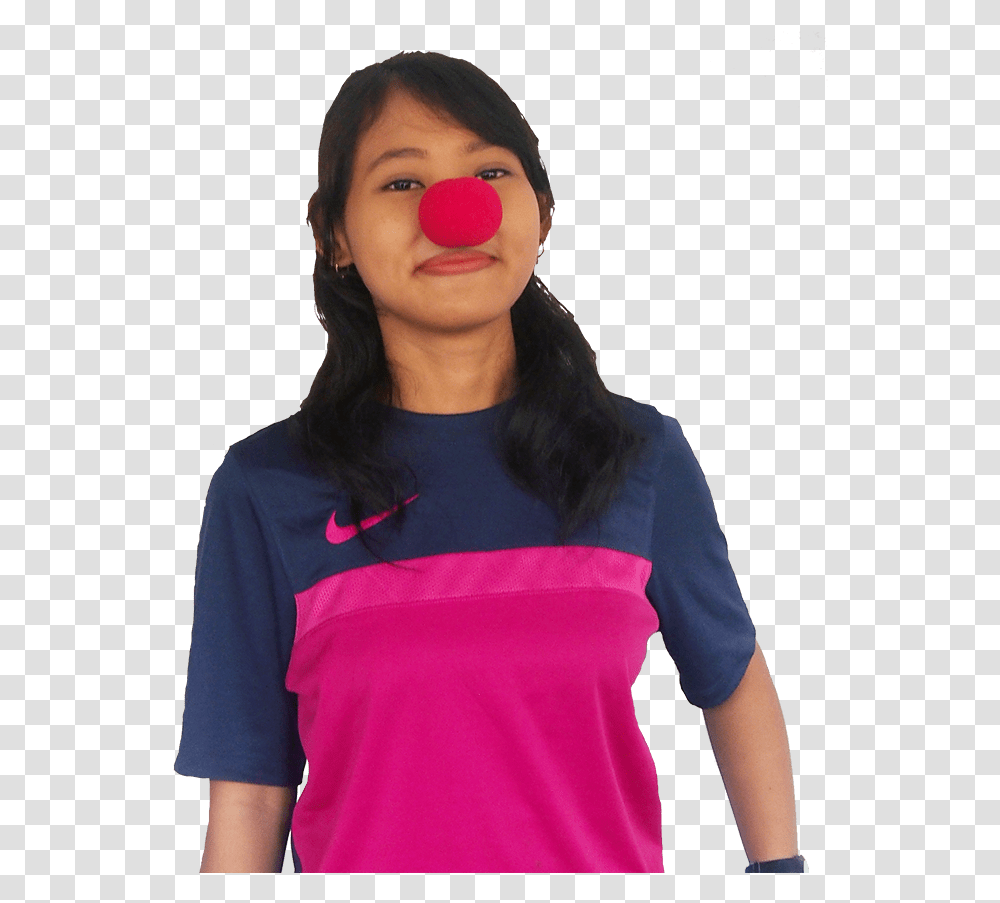 Red Nose, Sleeve, Apparel, Long Sleeve Transparent Png