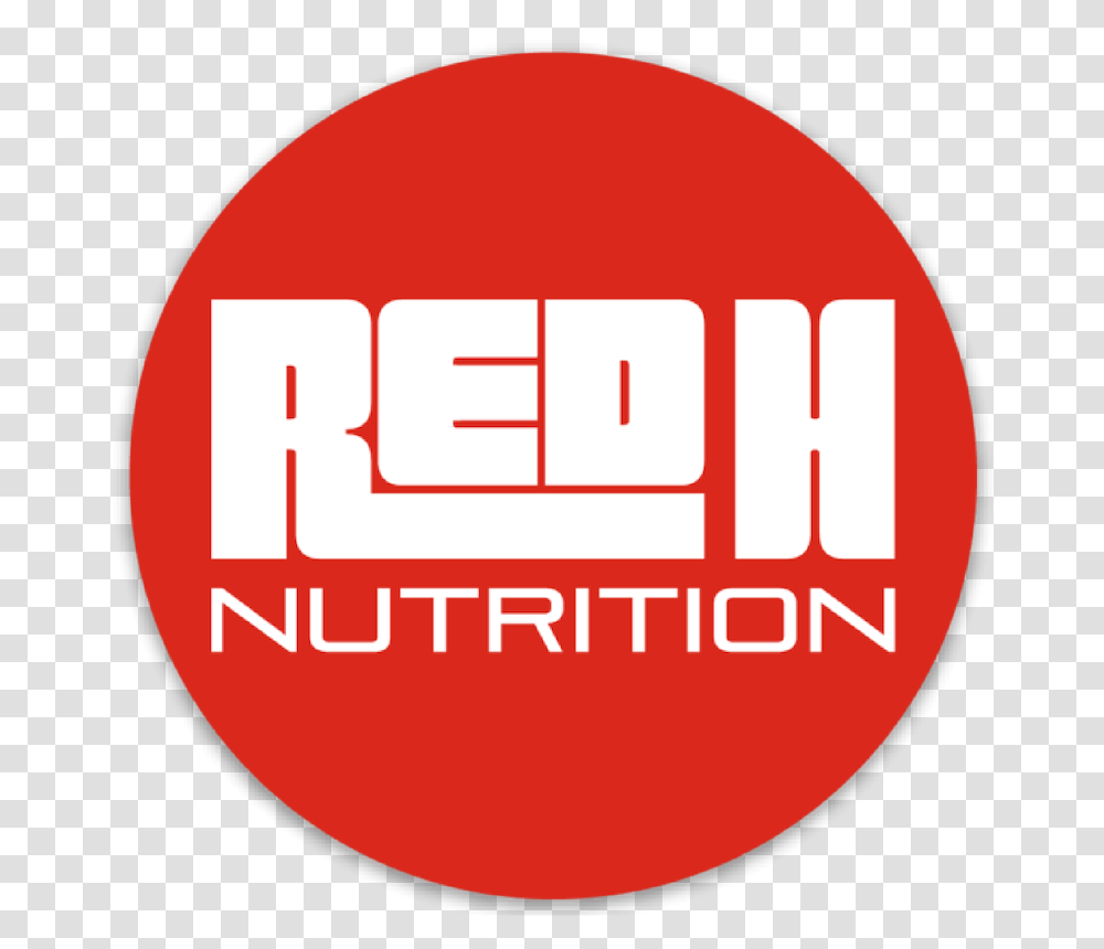 Red Nutrition Logo, Label, Hand, First Aid Transparent Png