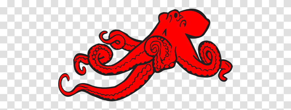 Red Octopus Clip Art, Animal, Invertebrate, Sea Life, Dragon Transparent Png