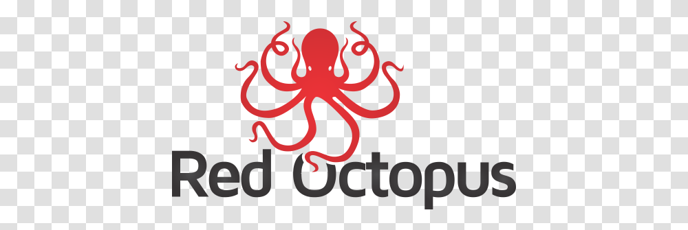 Red Octopus Innovation Octopus, Poster, Advertisement, Invertebrate, Sea Life Transparent Png