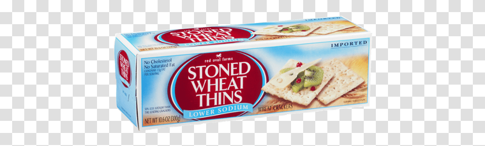 Red Oval Farms Stoned Wheat Thins Crackers, Bread, Food, Pizza, Snack Transparent Png