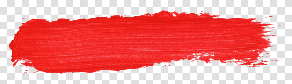 Red Paint Brush Stroke Red Paint Brush, Rug Transparent Png