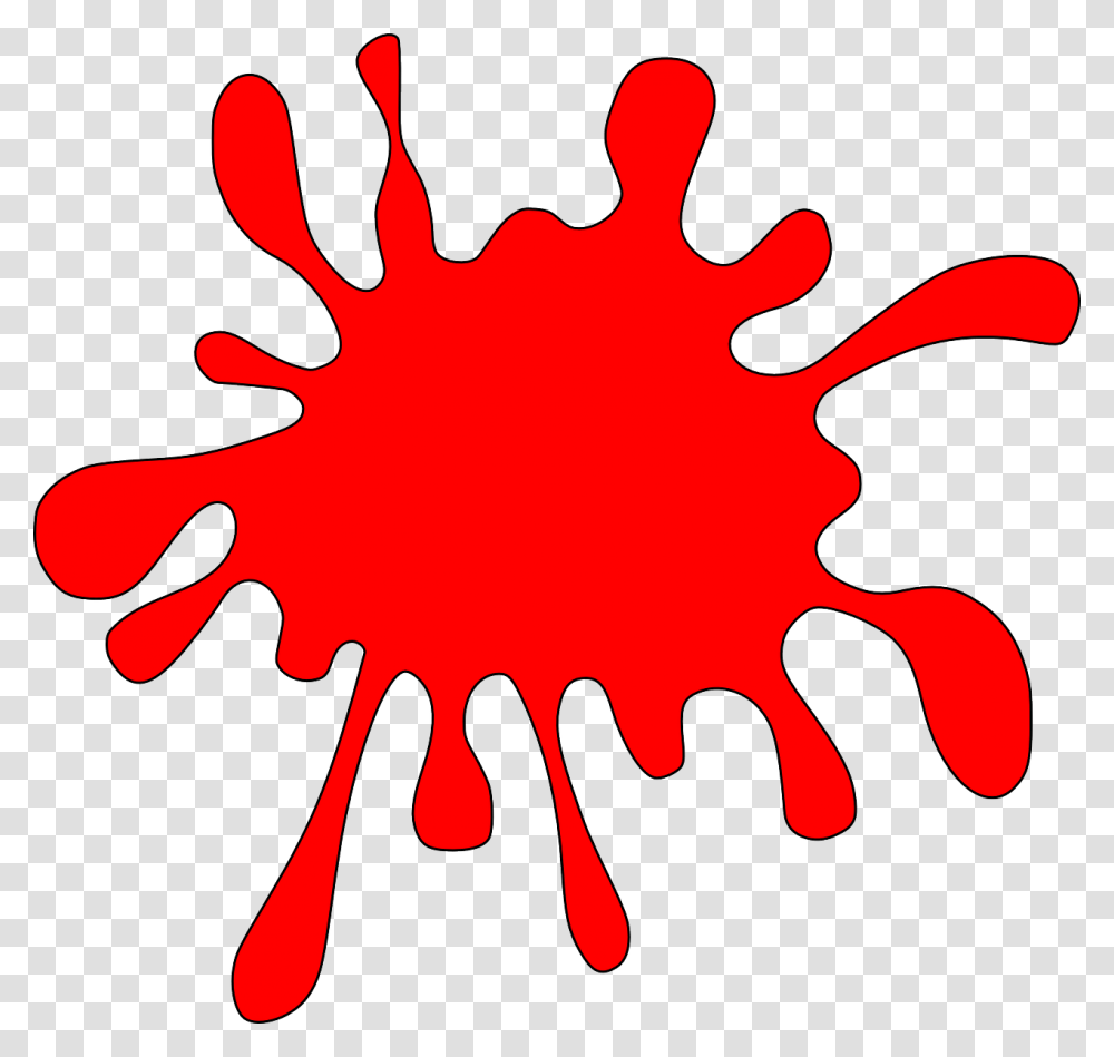 Red Paint Ink Free Picture Red Paint Splatter Clipart, Stain, Ketchup, Food, Plant Transparent Png