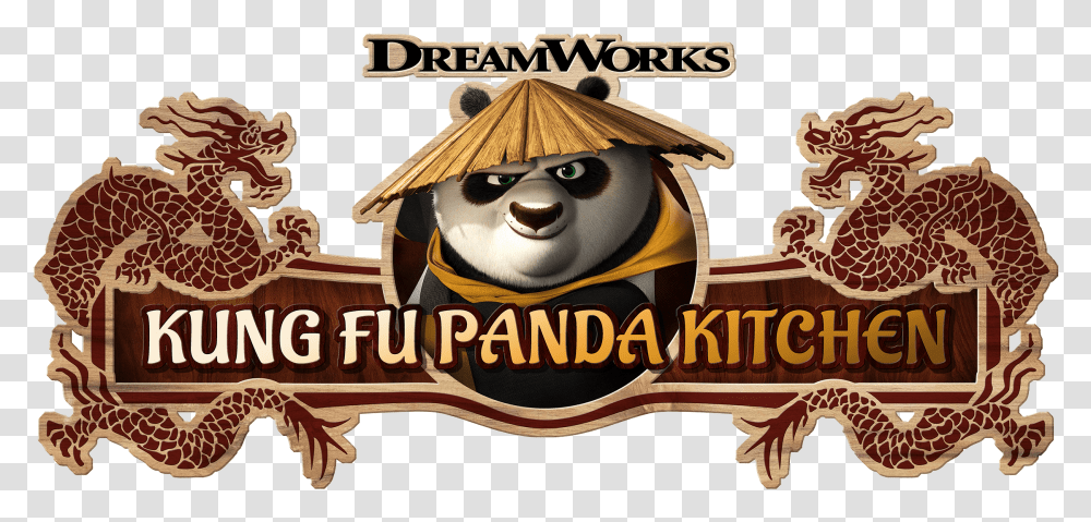 Red Panda Clipart Dragon Warrior Kitchen, Logo, Trademark Transparent Png