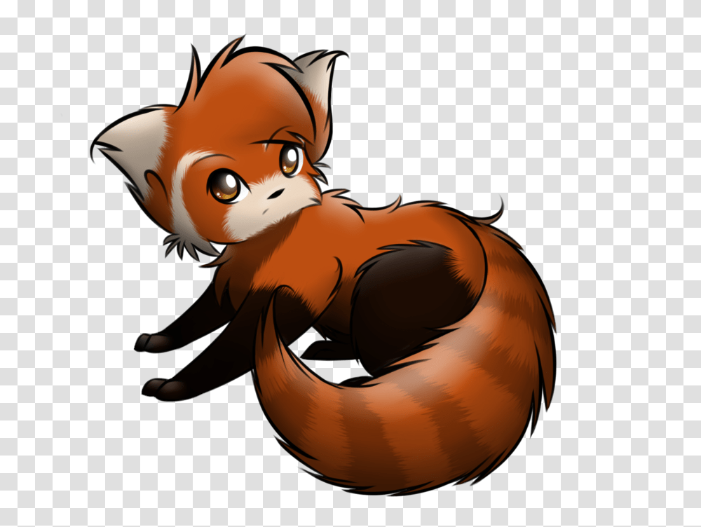 Red Panda How To Draw A Chibi Panda Free Download Clip Art, Animal, Mammal, Wildlife, Fox Transparent Png