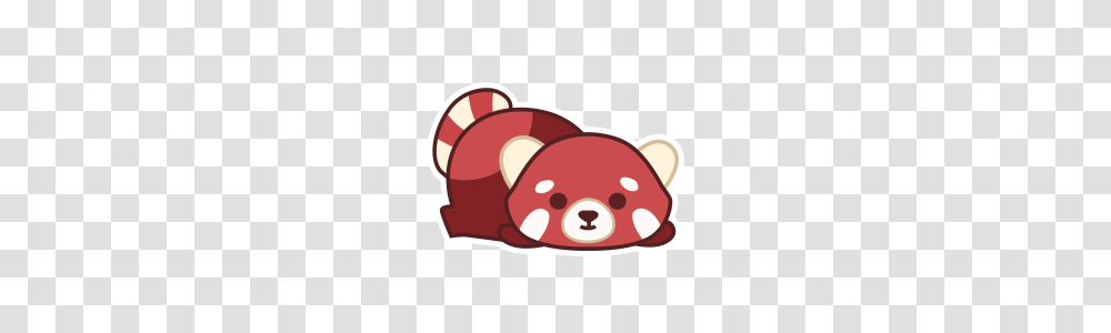 Red Panda Set, Piggy Bank, Rattle Transparent Png