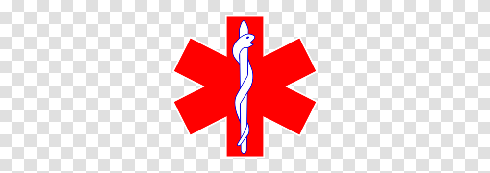 Red Paramedic Logo, Trademark, Red Cross, First Aid Transparent Png