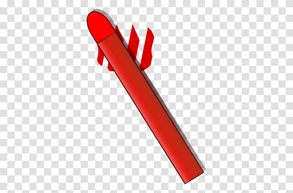 Red Pastel Crayon Clip Art Free Vector, Pencil, Dynamite, Bomb, Weapon Transparent Png