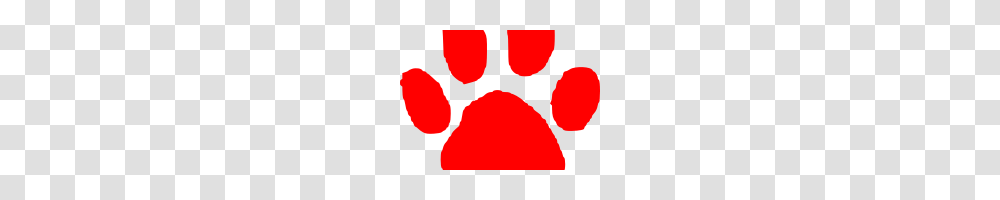 Red Paw Print Red Paw Print Red Panther Paw Clipart Clip Art, Plant, Hand, Food, Tree Transparent Png