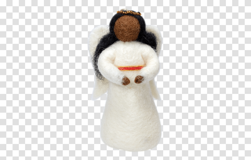 Red Peace Angel Ornament Stuffed Toy, Snowman, Winter, Outdoors, Nature Transparent Png