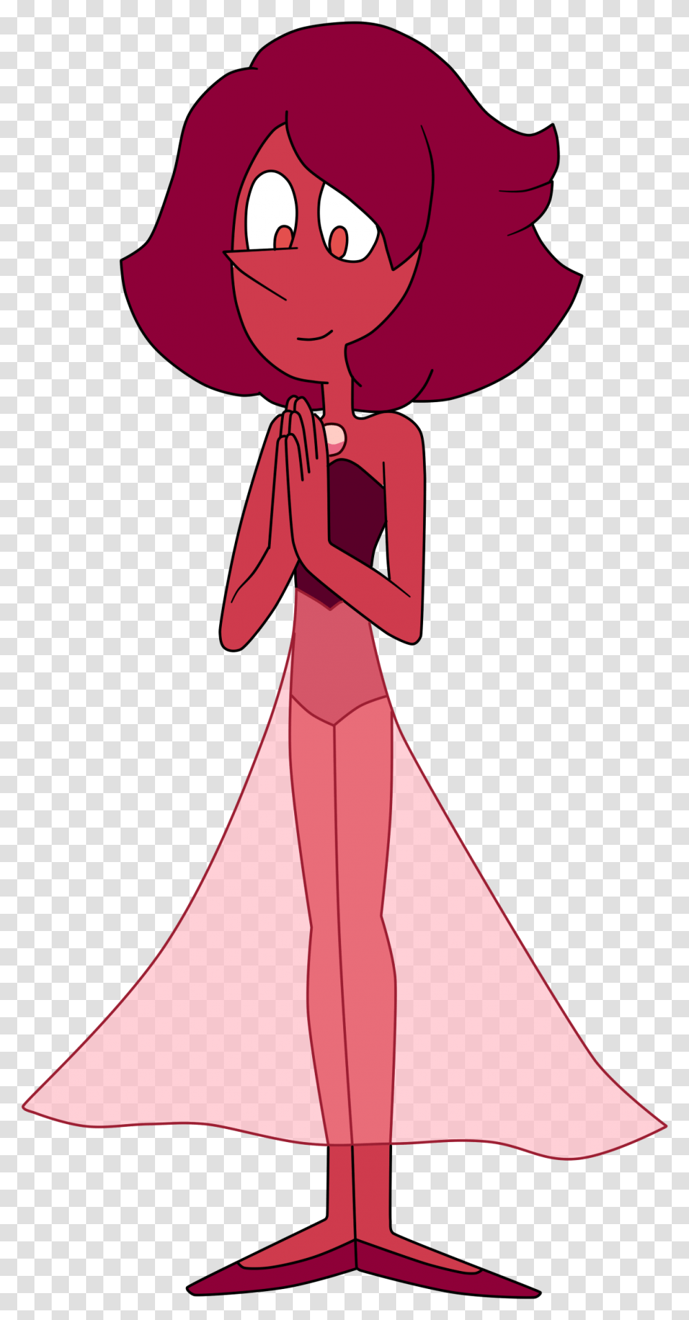 Red Pearl Steven Universe Red Pearl, Female, Hat, Scarf Transparent Png