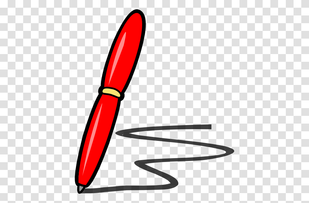 Red Pen Image Clipart Clip Art Red Pen, Brush, Tool, Signature Transparent Png