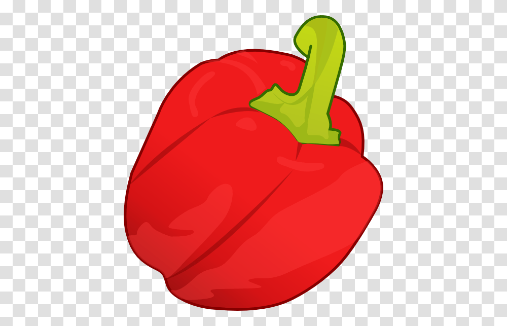 Red Pepper Clipart, Plant, Vegetable, Food, Bell Pepper Transparent Png