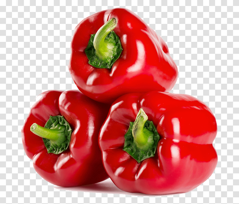 Red Pepper Red Bell Peppers, Plant, Vegetable, Food Transparent Png
