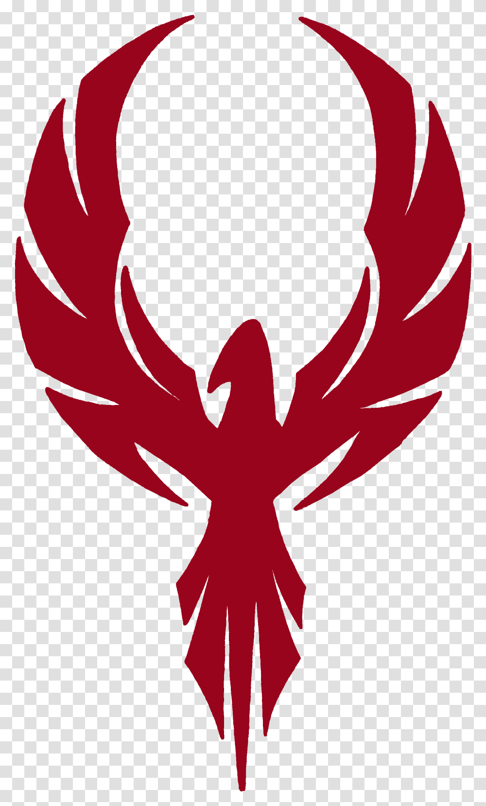 Red Phoenix Logo Logodix Firebird Clipart, Symbol, Emblem, Leaf, Plant Transparent Png