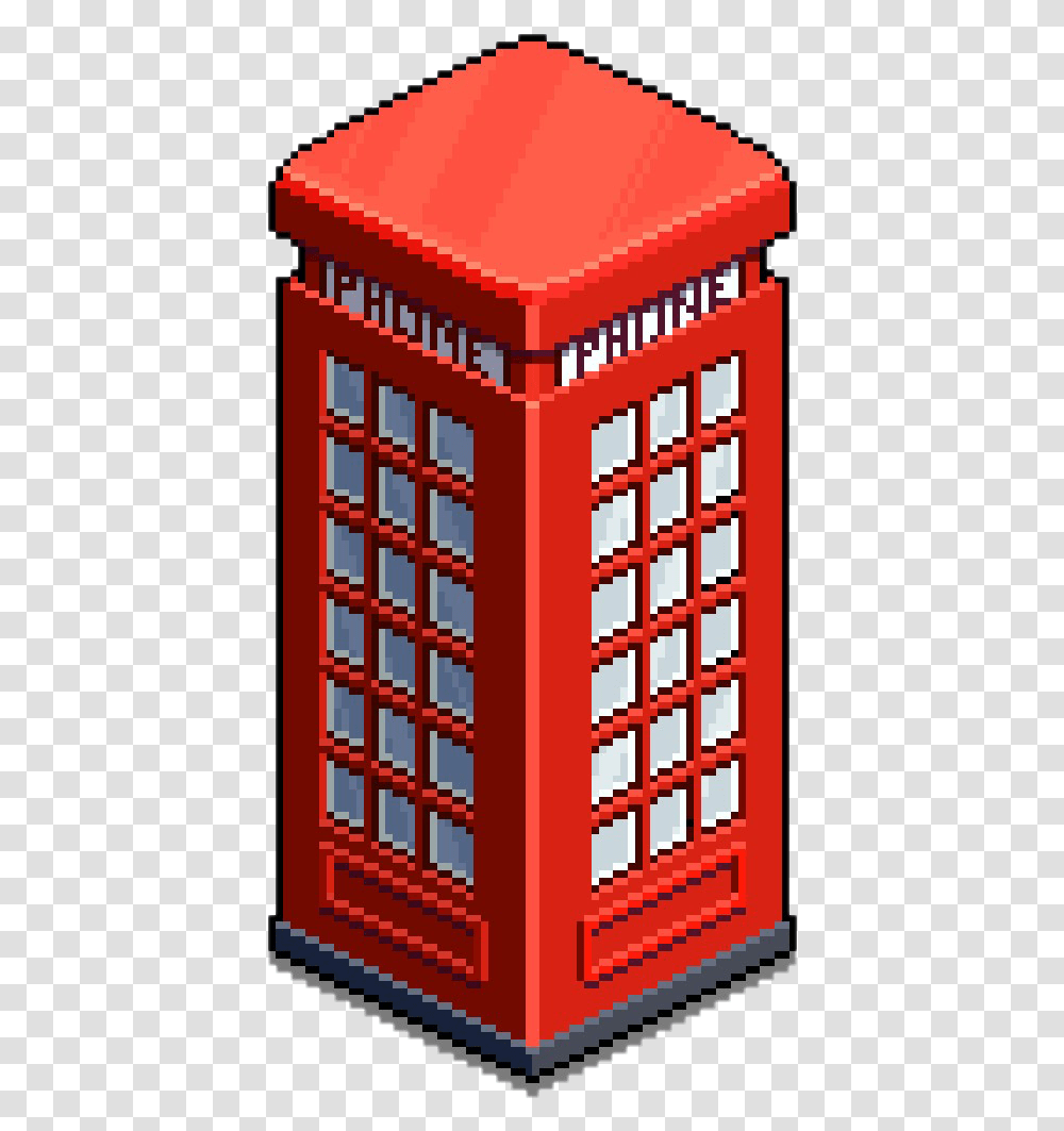 Red Phone Booth Transparent Png