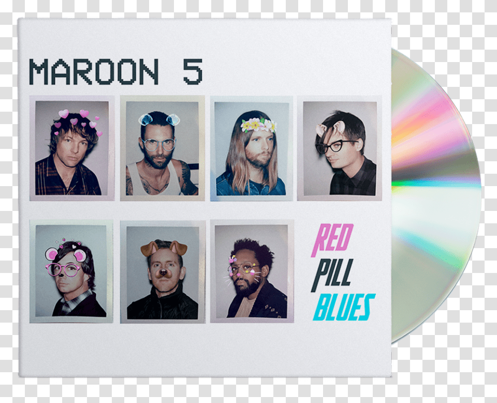 Red Pill Blues Cd Maroon 5 Maroon 5 Red Pill Blues Msicas, Person, Human, Glasses, Accessories Transparent Png
