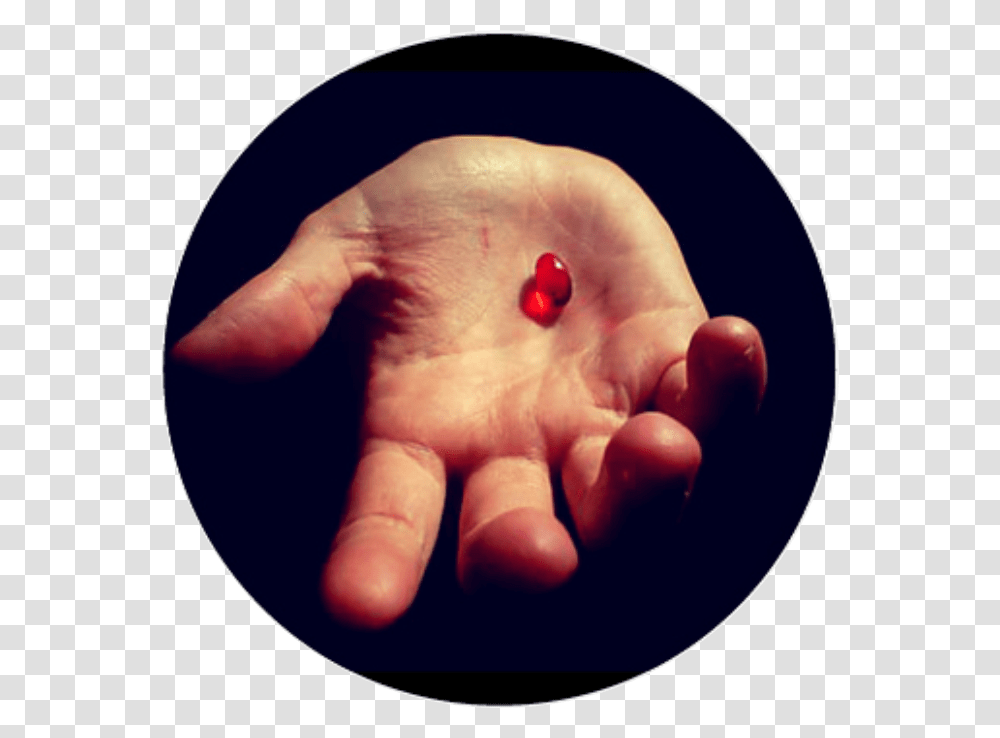 Red Pill, Medication, Person, Human, Hand Transparent Png