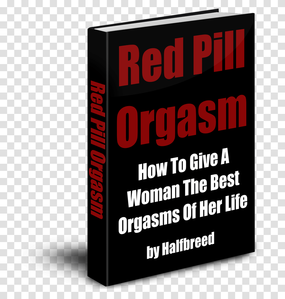 Red Pill Orgasm Red Pill Book, Label, Word, Tin Transparent Png