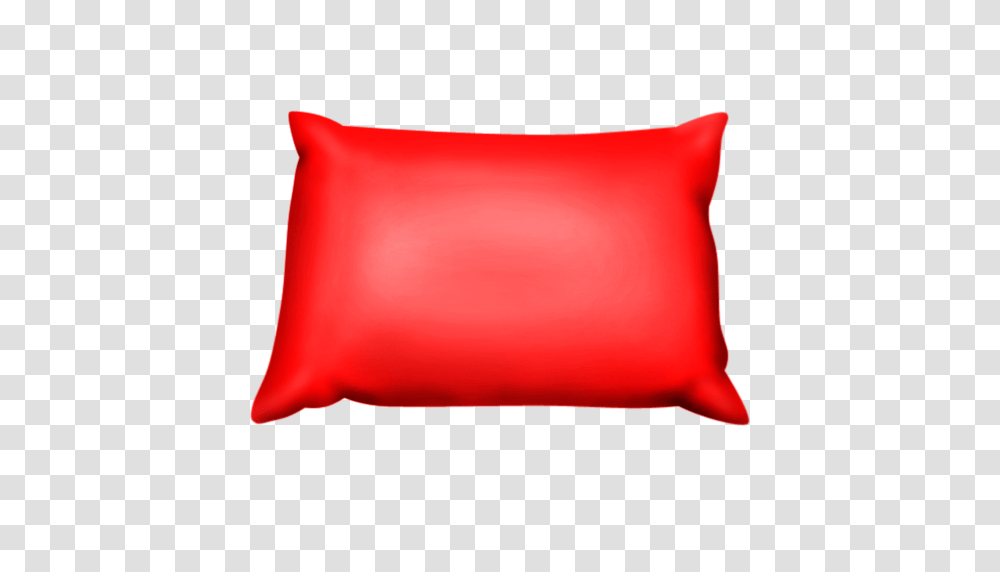 Red Pillow, Furniture, Cushion, Inflatable Transparent Png