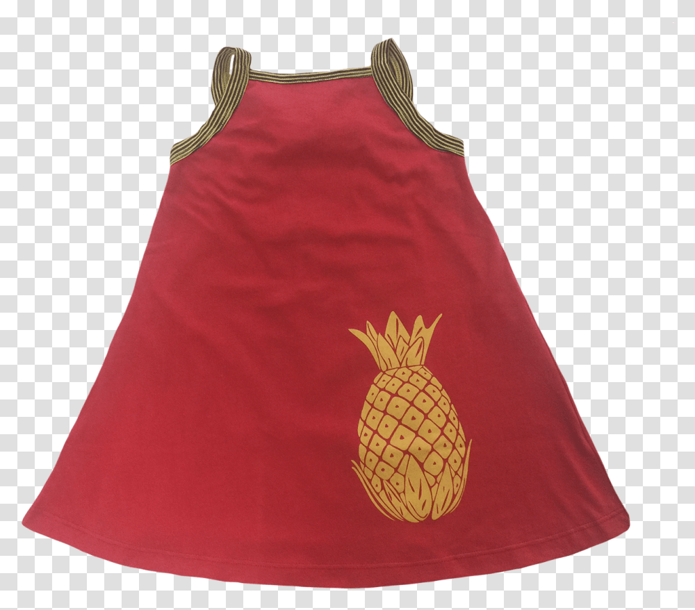 Red Pineapple Tank Dress Pineapple, Apparel, Tank Top, Fashion Transparent Png