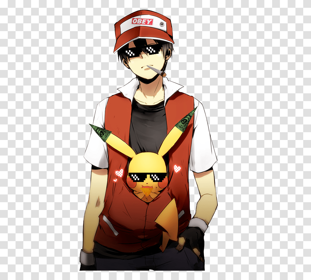Red Pokemon, Helmet, Person, Costume Transparent Png