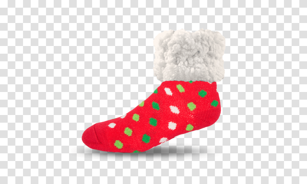 Red Polka Dot Adult Pudus Two Fish Gallery, Sock, Shoe, Footwear Transparent Png