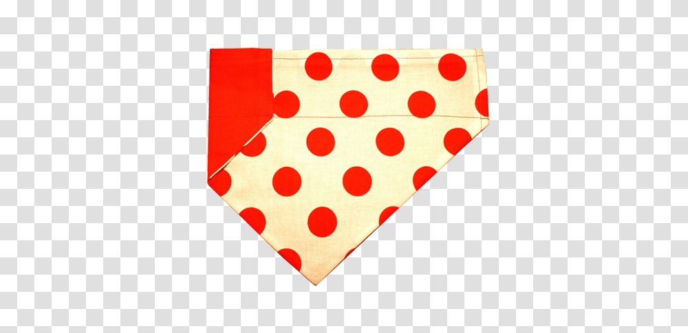 Red Polka Dot Dog Bandana, Texture, Rug Transparent Png