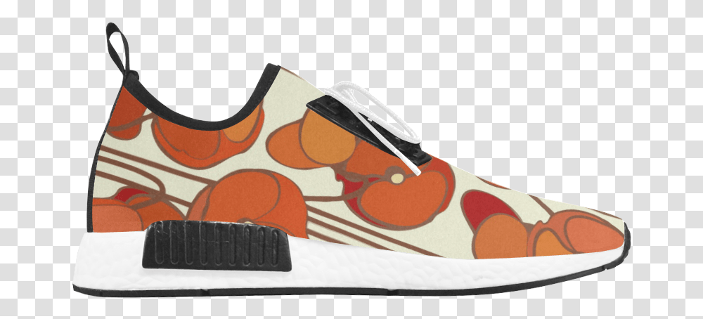 Red Poppies Cute Vintage Art Deco Women's Draco Running, Apparel, Footwear, Shoe Transparent Png