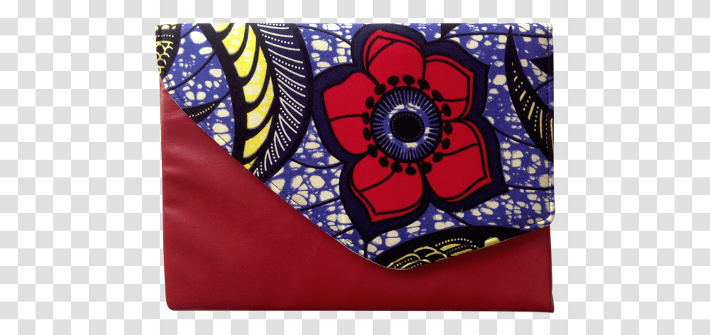 Red Poppy Wristlet, Stained Glass Transparent Png