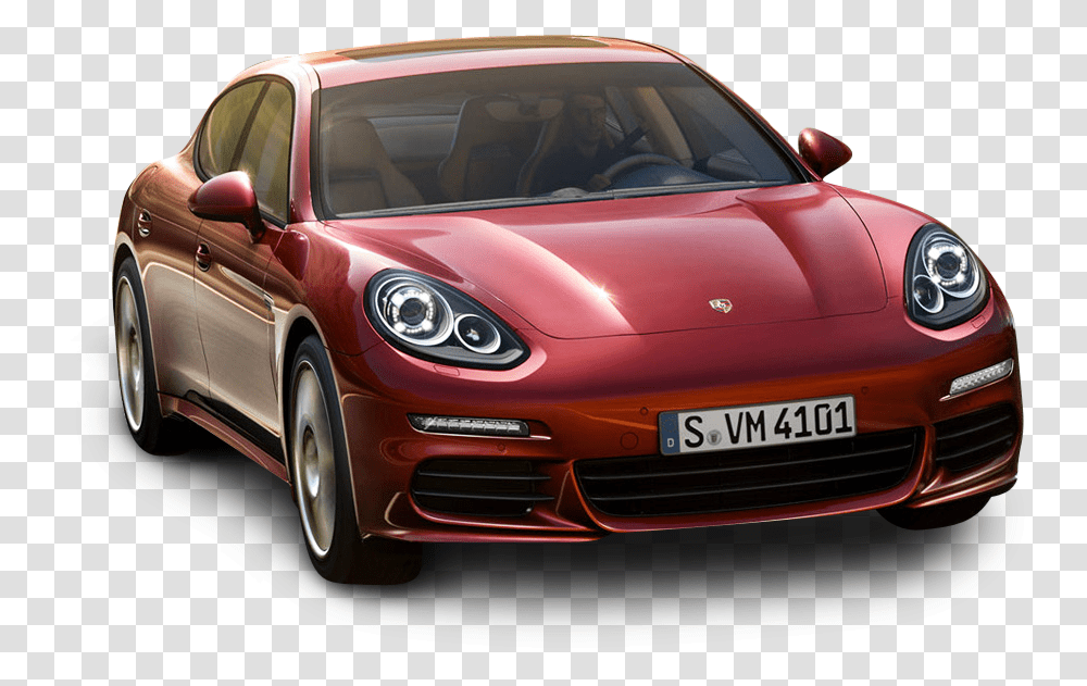 Red Porsche Panamera Car Porsche Panamera, Vehicle, Transportation, Automobile, Tire Transparent Png