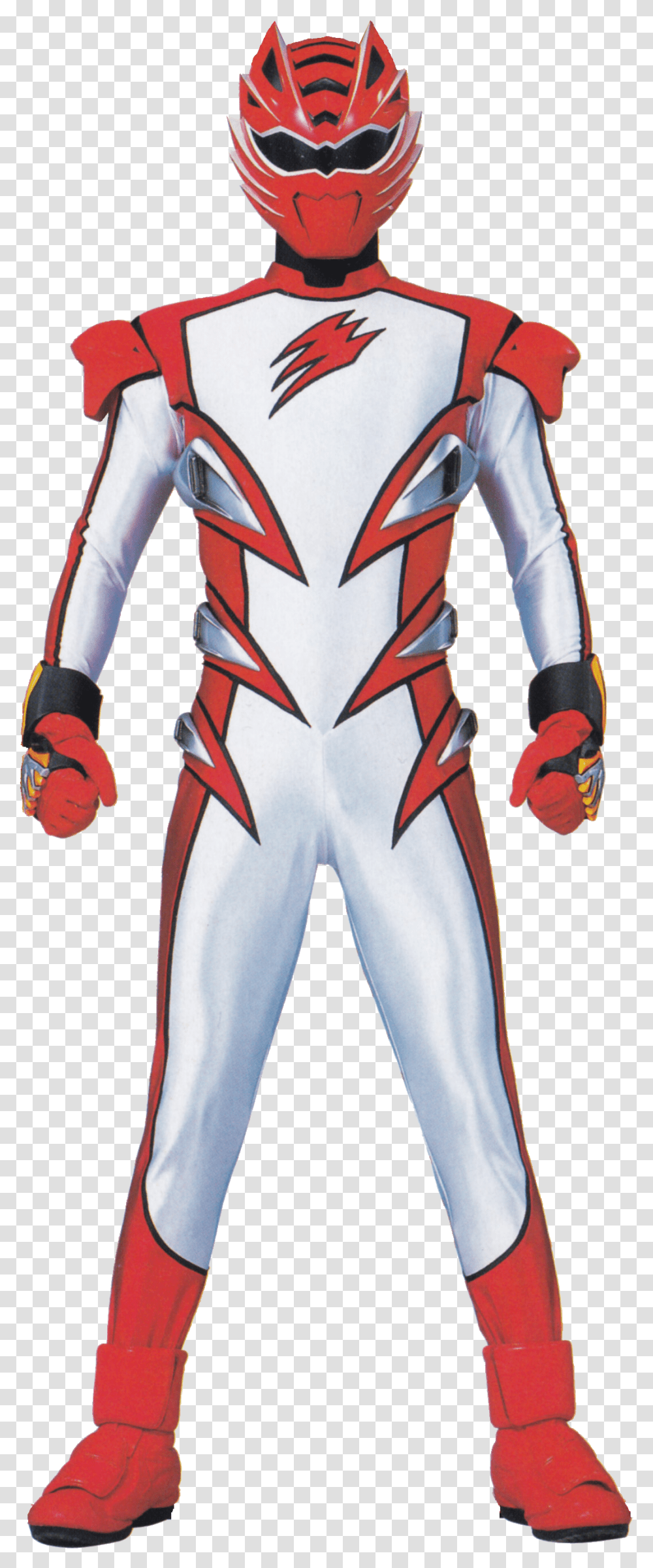 Red Power Ranger Power Ranger Jungle Fury White, Person, Costume, People Transparent Png
