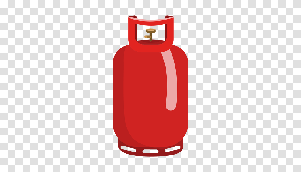 Red Propane Gas Tank Illustration, Cylinder, Grenade, Bomb, Weapon Transparent Png