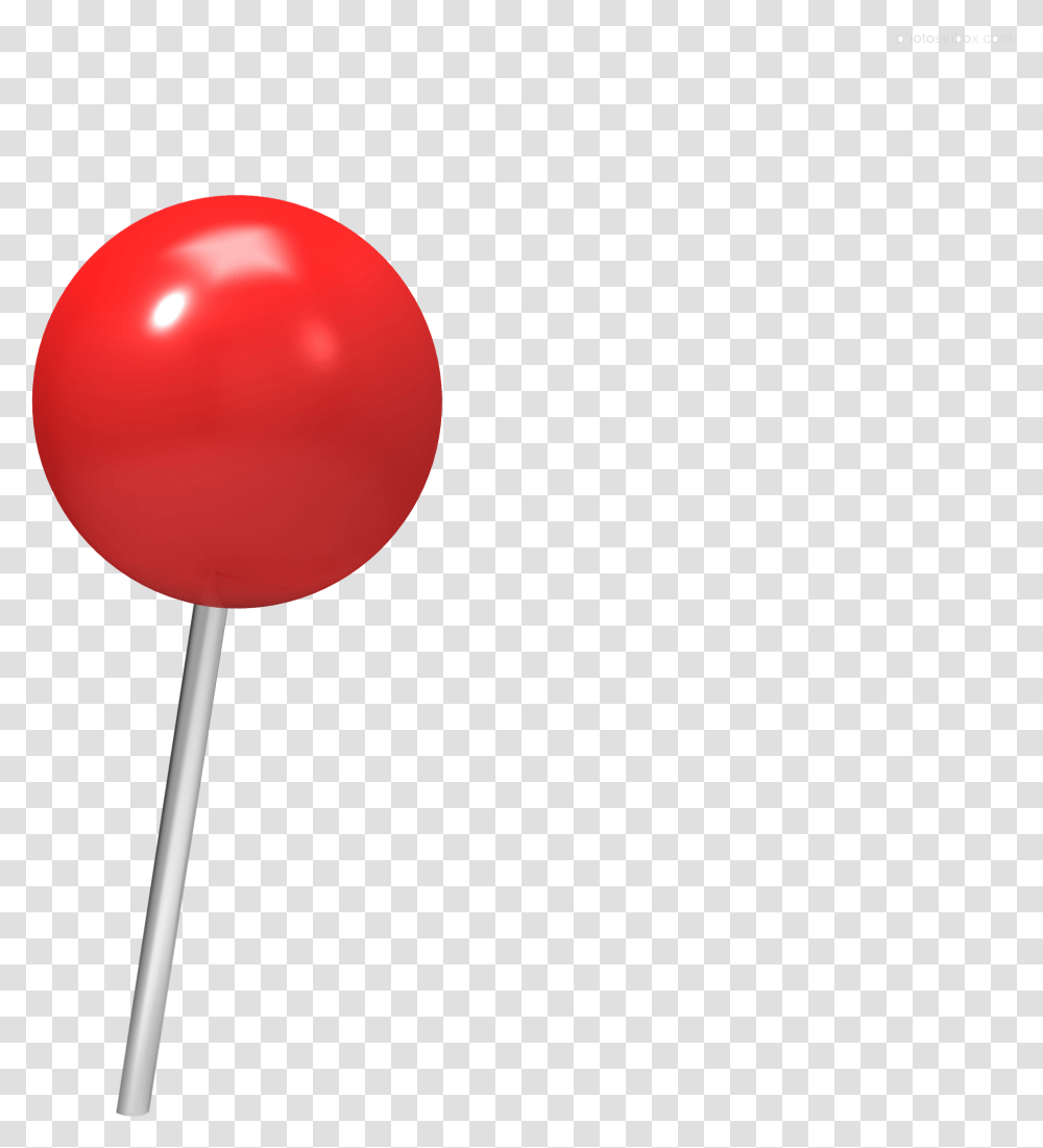Red Push Pin Red Push Pin, Lollipop, Candy, Food Transparent Png