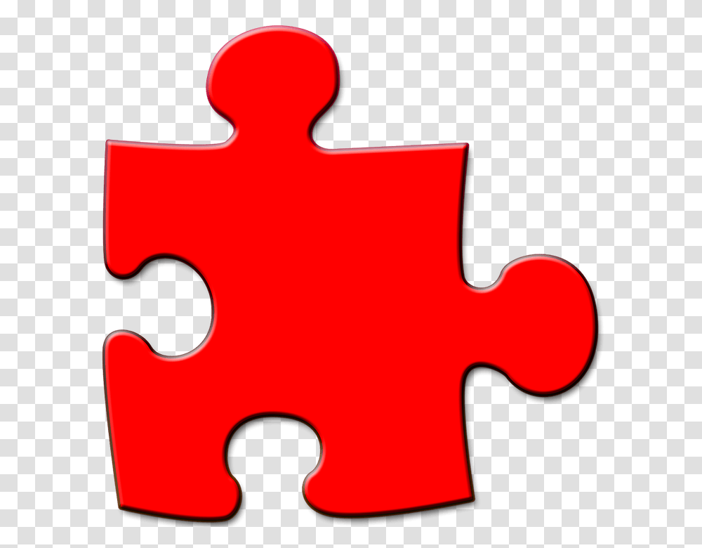 Red Puzzle Piece Puzzle Piece, Jigsaw Puzzle, Game, Cow, Cattle Transparent Png