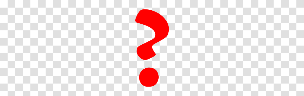 Red Question Mark Icon, Logo, Trademark Transparent Png