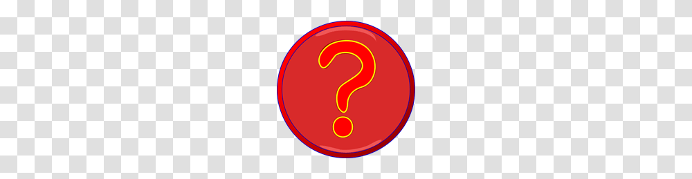 Red Question Mark Inside Darker Red Circle Blue Border, Number, Alphabet Transparent Png