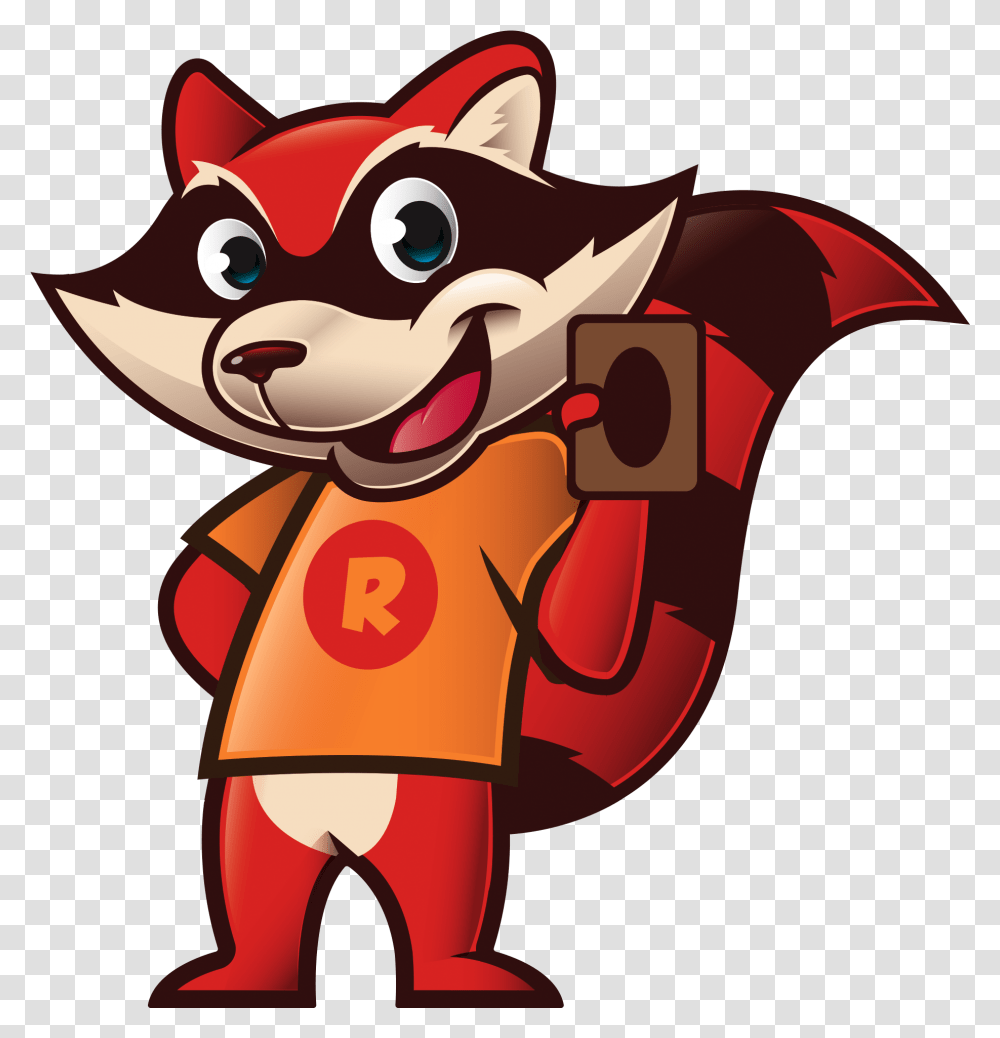 Red Raccoon Games, Animal, Mammal, Figurine, Mascot Transparent Png