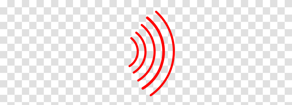 Red Radio Waves Clip Art, Spiral, Coil, Plant, Rotor Transparent Png