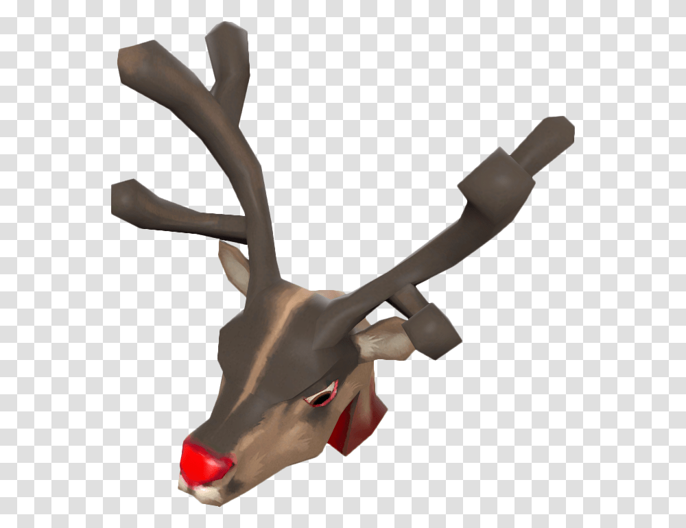 Red Randolph The Blood Nosed Caribou Randolph The Blood Nosed Caribou, Shovel, Tool, Deer, Wildlife Transparent Png