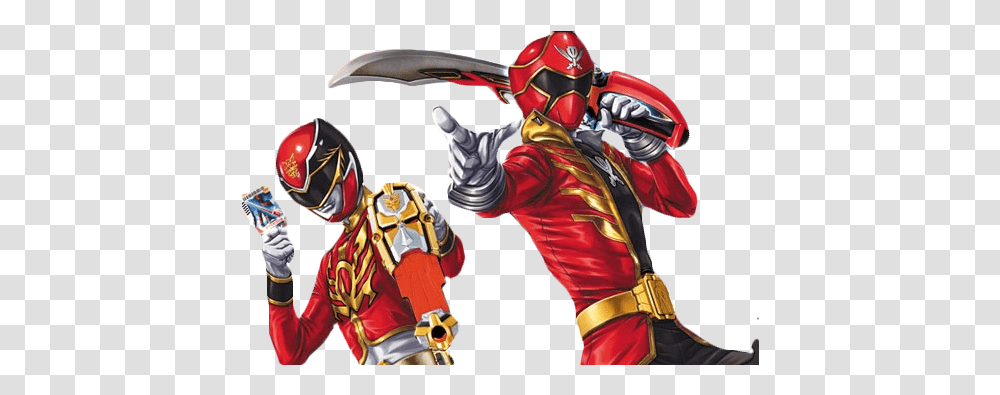 Red Ranger Gosei Red And Gokai Red, Person, Helmet, Clothing, People Transparent Png