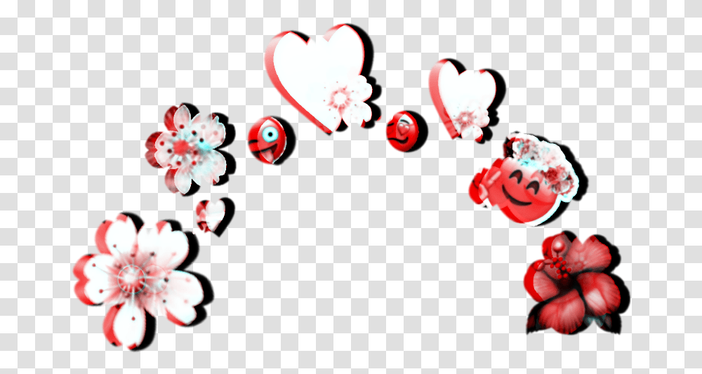 Red Red Spiral Aesthetic Crown Grid Wings Hallo Aesthestic Crown, Heart, Super Mario Transparent Png