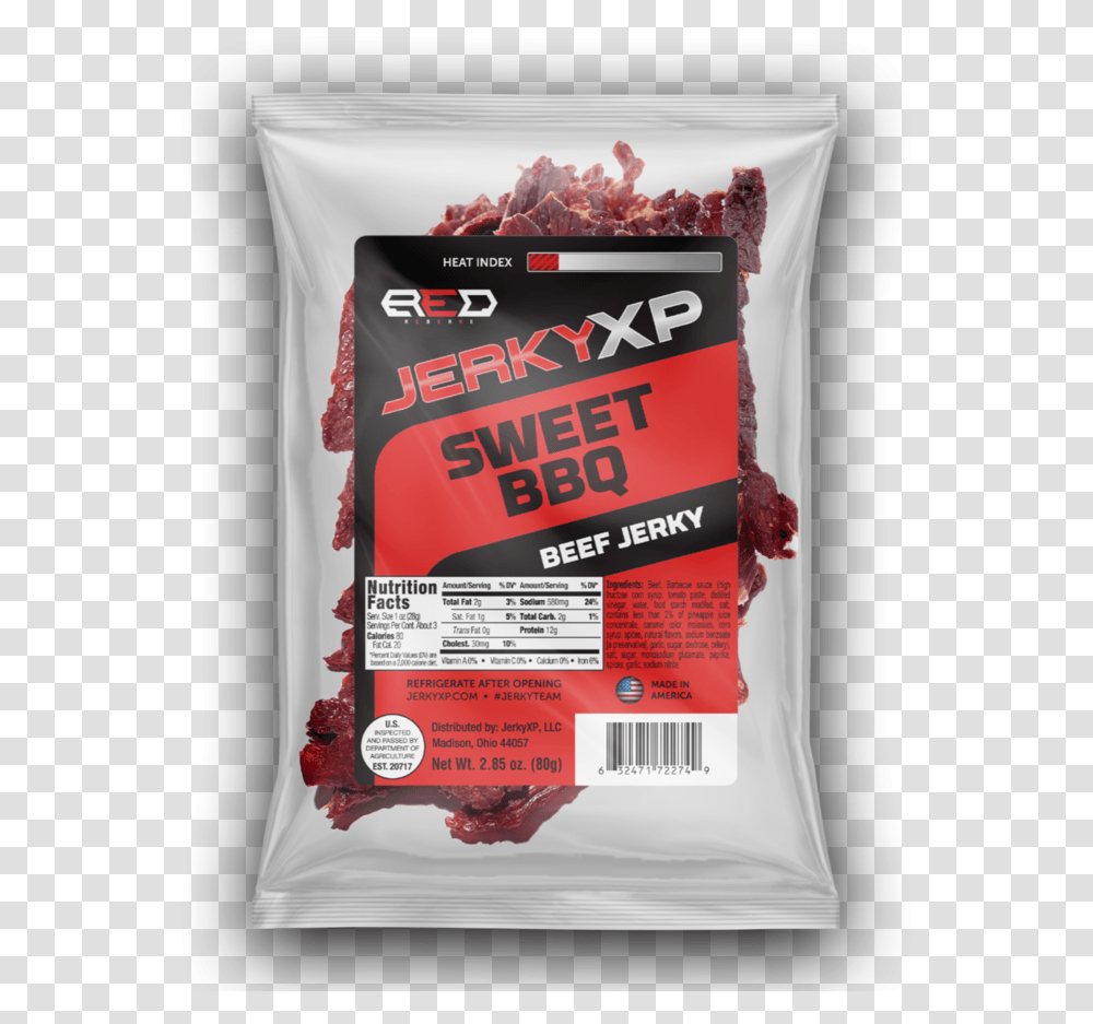 Red Reserve Jerkyxp Red, Food, Plant, Pillow, Cushion Transparent Png