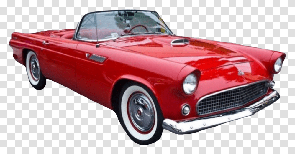 Red Retro Car Retro Car, Vehicle, Transportation, Convertible, Sports Car Transparent Png