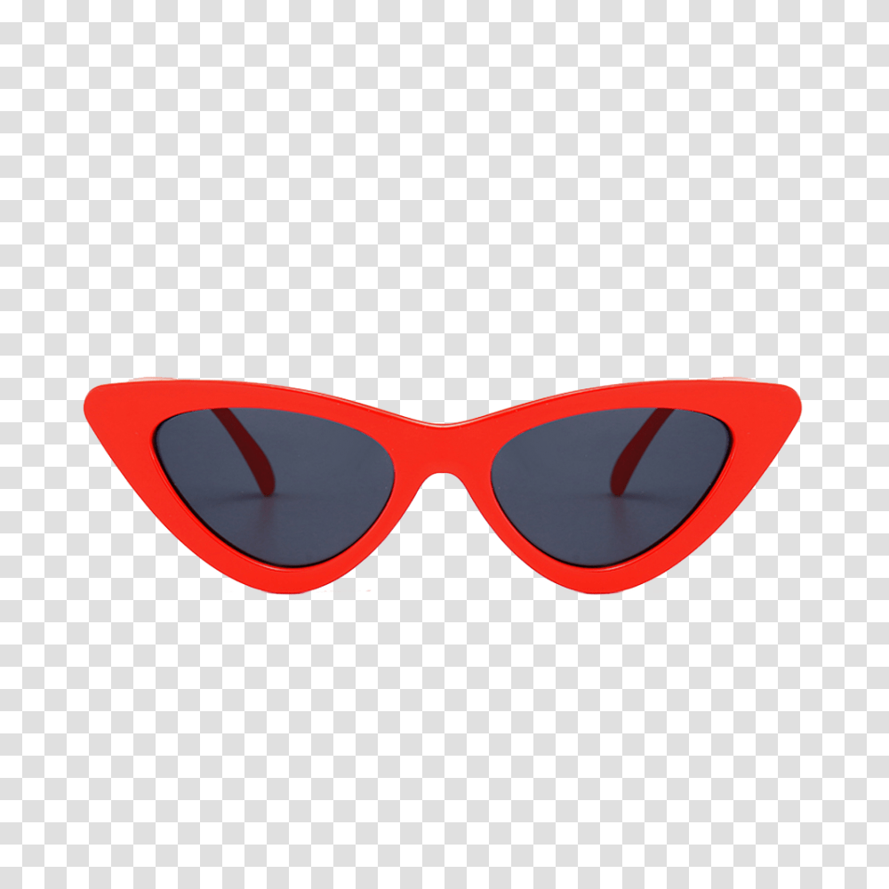 Red Retro Cat Eye Sunglasses Jewelry, Accessories, Accessory, Goggles Transparent Png