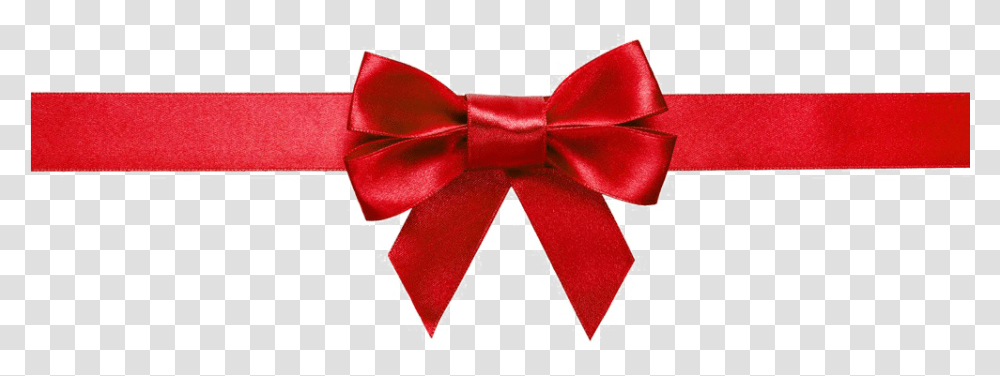 Red Ribbon And Bow, Tie, Accessories, Accessory, Necktie Transparent Png