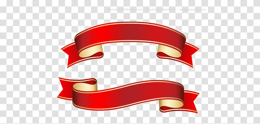 Red Ribbon Background Image Arts Red Ribbon Banner, Text, Tool, Alphabet, Advertisement Transparent Png