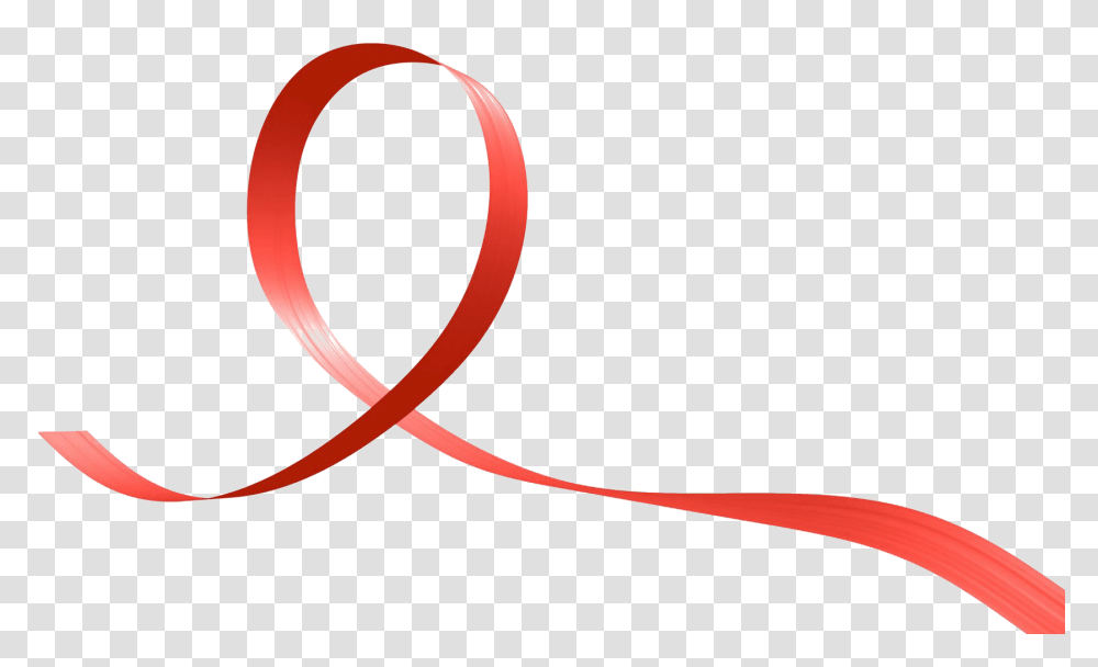 Red Ribbon Background Red Ribbon, Logo, Symbol, Trademark, Text Transparent Png