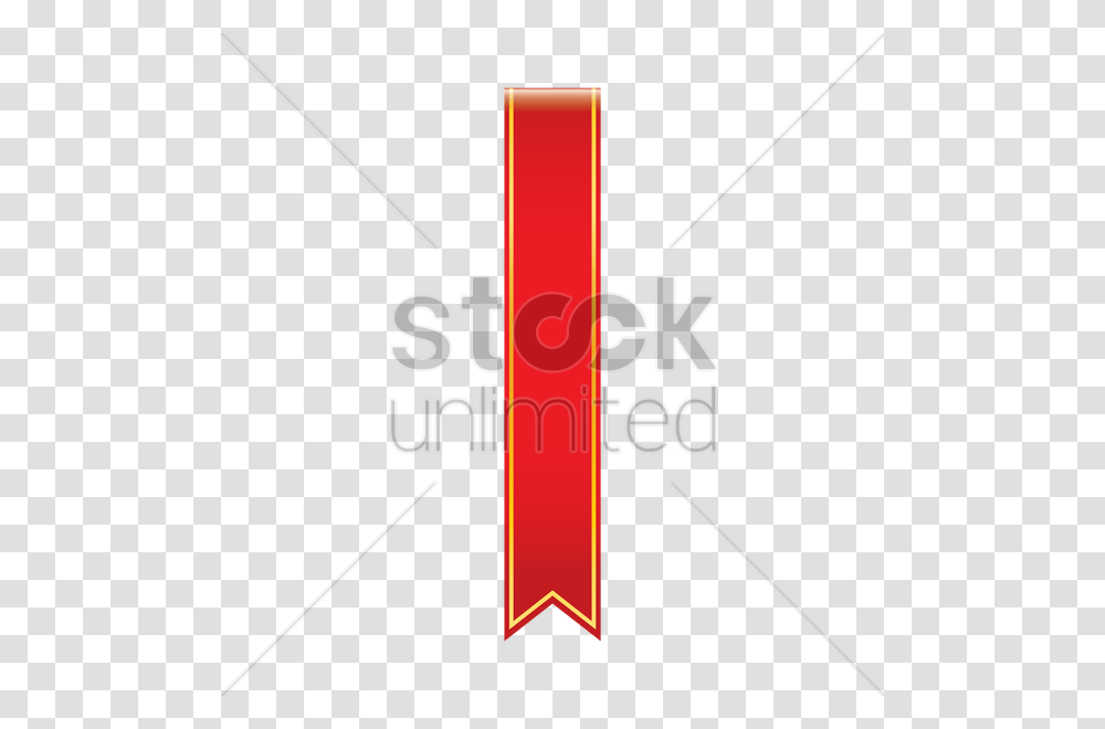 Red Ribbon Banner Design Vector Image, Number, Alphabet Transparent Png