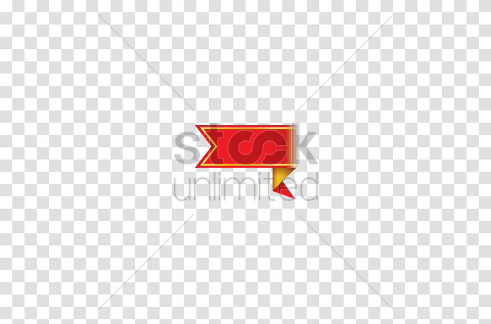 Red Ribbon Banner Design Vector Image, Alphabet, Leisure Activities Transparent Png